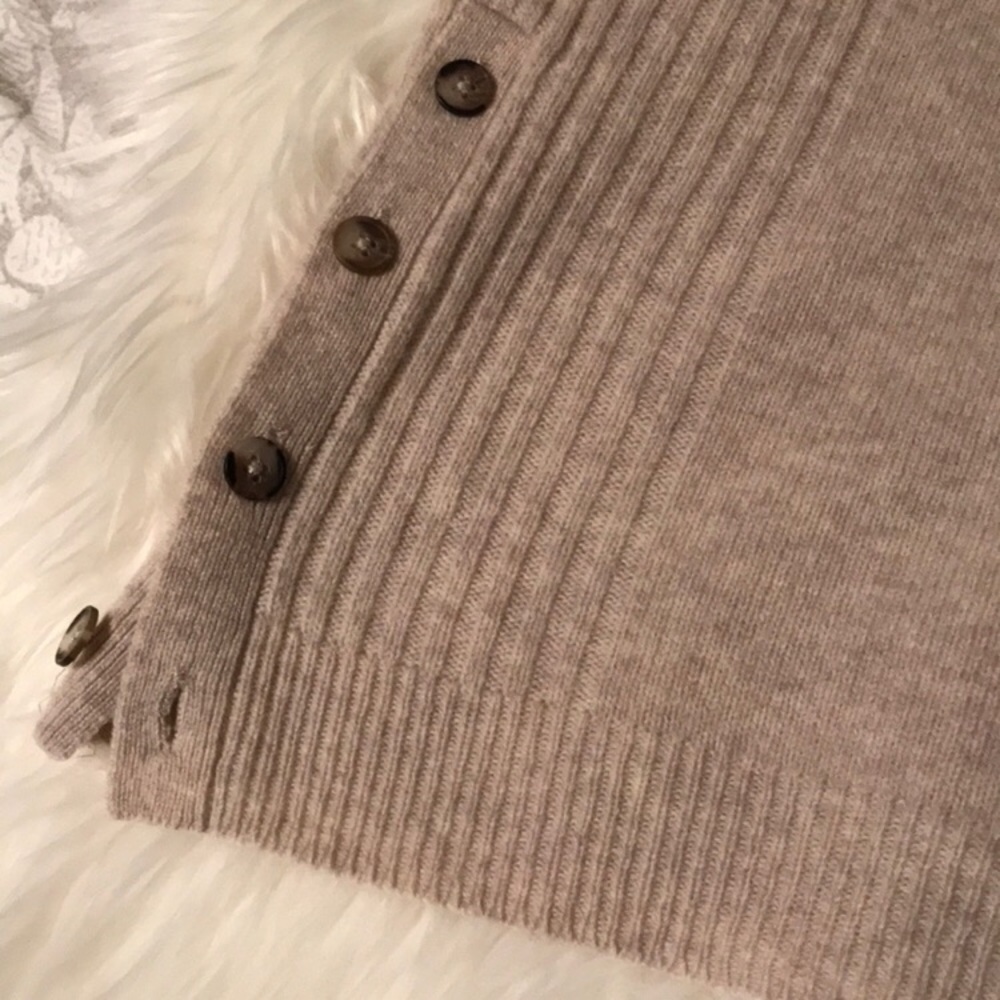 Madewell Pinewood Pullover Side Button Boatneck S… - image 6